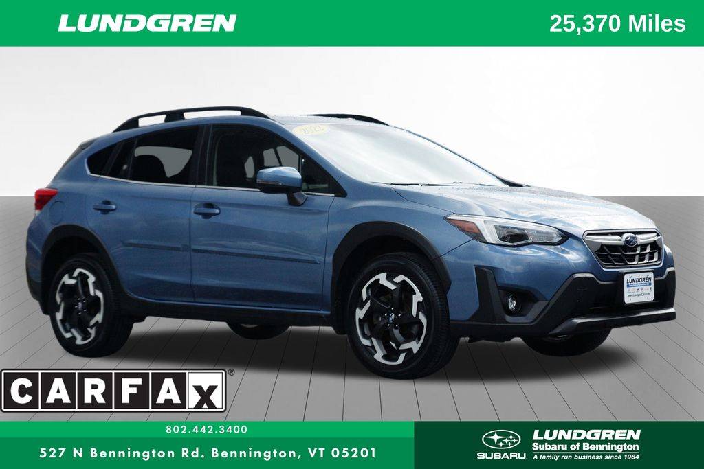 2022 Subaru Crosstrek Limited — SUV — 25,370 mi — Bennington, VT