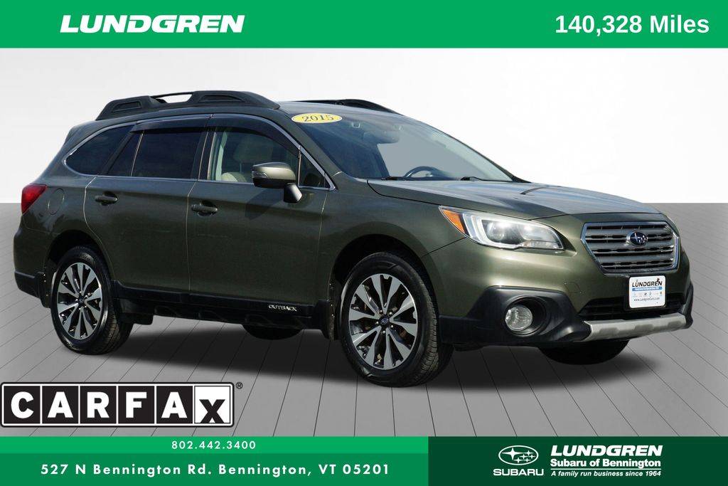 2015 Subaru Outback 2.5i Limited — SUV — 140,318 mi — Bennington, VT
