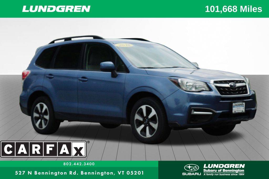 2018 Subaru Forester 2.5i Premium — SUV — 101,668 mi — Bennington, VT