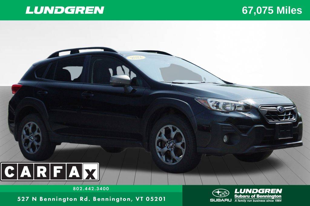 2022 Subaru Crosstrek Sport — SUV — 67,075 mi — Bennington, VT