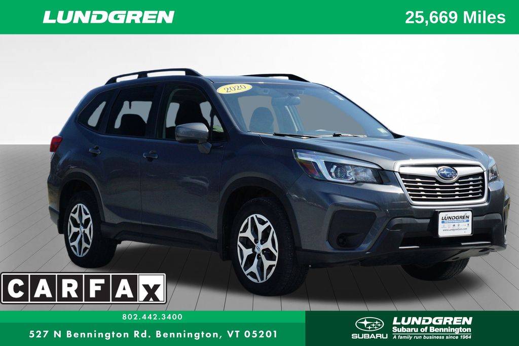 2020 Subaru Forester 2.5i Premium — SUV — 25,669 mi — Bennington, VT