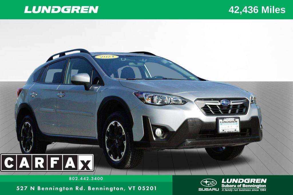 2021 Subaru Crosstrek Premium — SUV — 42,431 mi — Bennington, VT