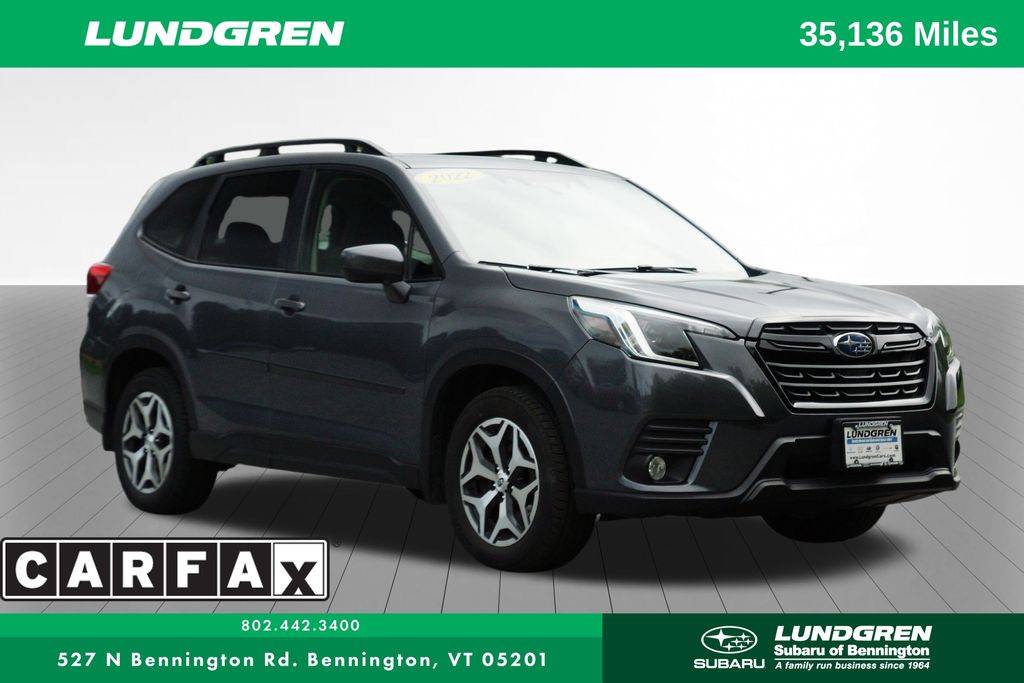2022 Subaru Forester Premium — SUV — 32,049 mi — Bennington, VT