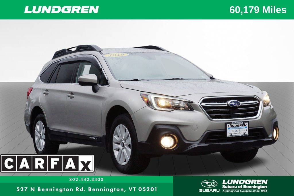 2019 Subaru Outback 2.5i Premium — SUV — 60,174 mi — Bennington, VT