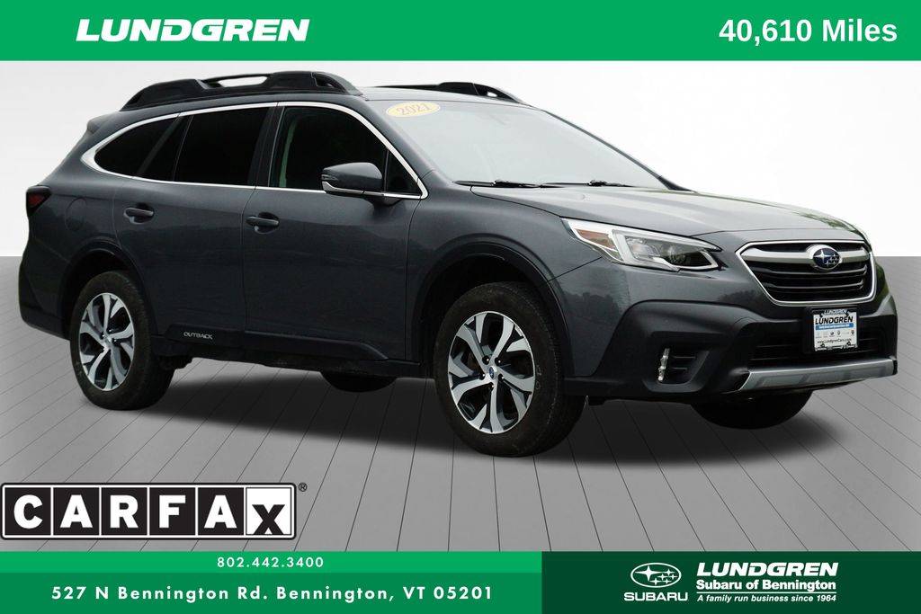 2021 Subaru Outback 2.5i Limited — SUV — 40,523 mi — Bennington, VT