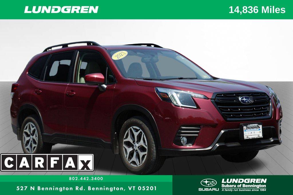 2023 Subaru Forester Premium — SUV — 14,836 mi — Bennington, VT