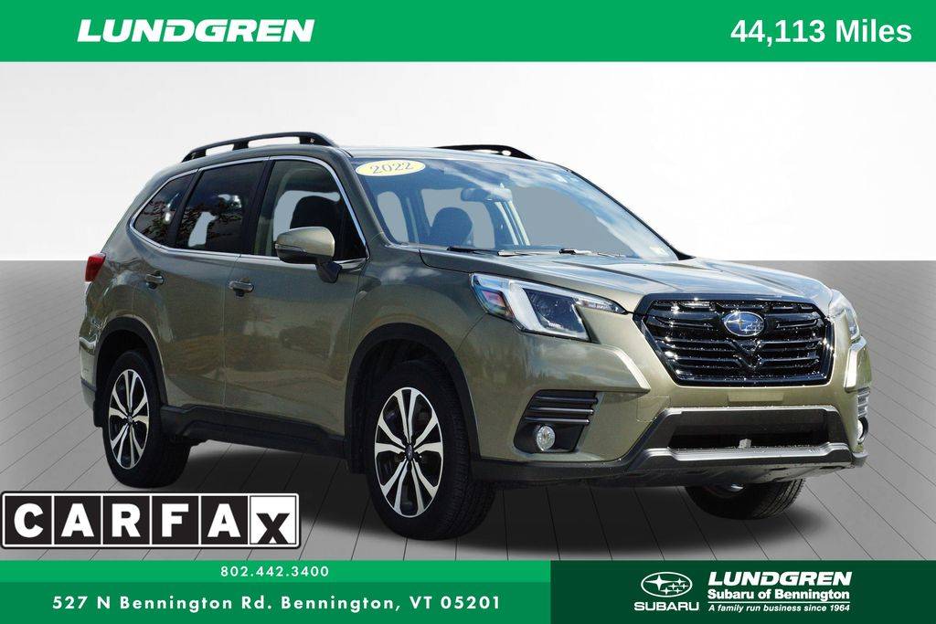 2022 Subaru Forester Limited — SUV — 44,113 mi — Bennington, VT