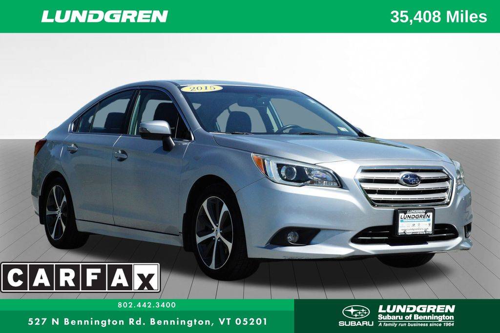 2015 Subaru Legacy 2.5i Limited — Sedan — 35,153 mi — Bennington, VT