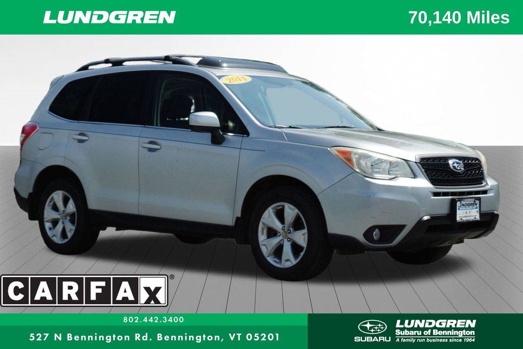 2014 Subaru Forester 2.5i Limited — SUV — 70,140 mi — Bennington, VT
