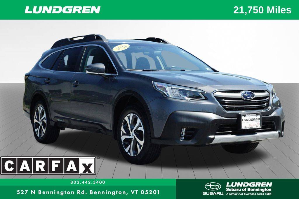 2022 Subaru Outback 2.5i Limited — SUV — 21,750 mi — Bennington, VT