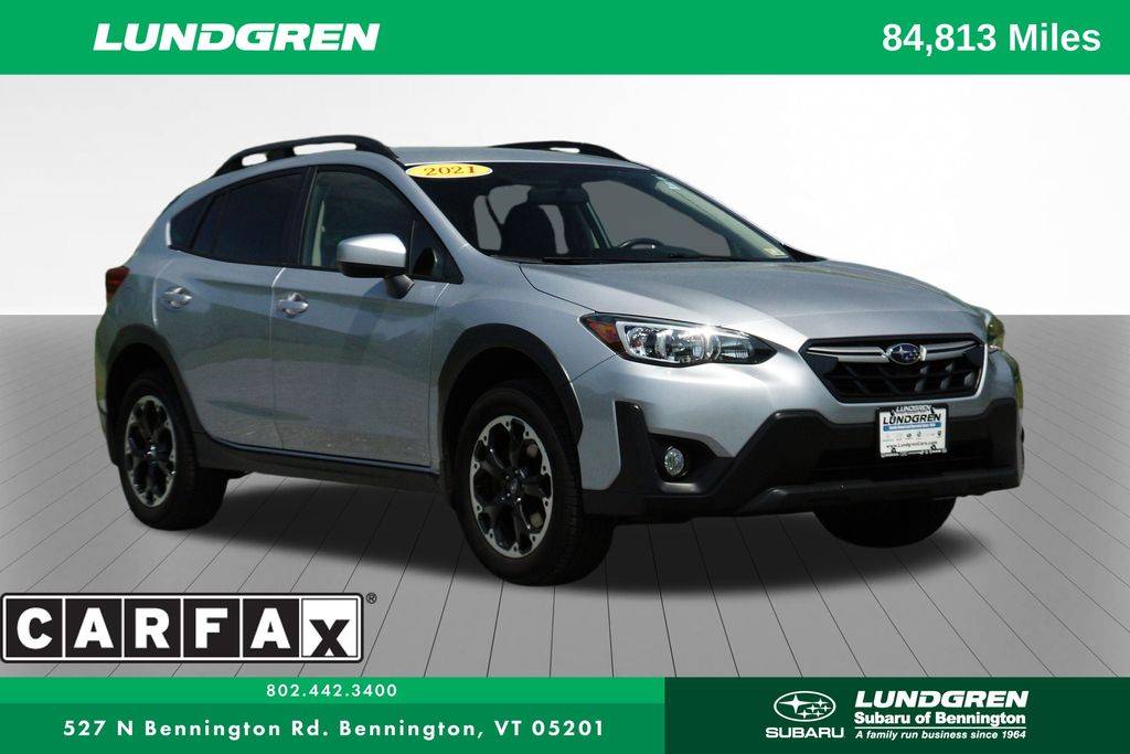2021 Subaru Crosstrek Premium — SUV — 84,813 mi — Bennington, VT