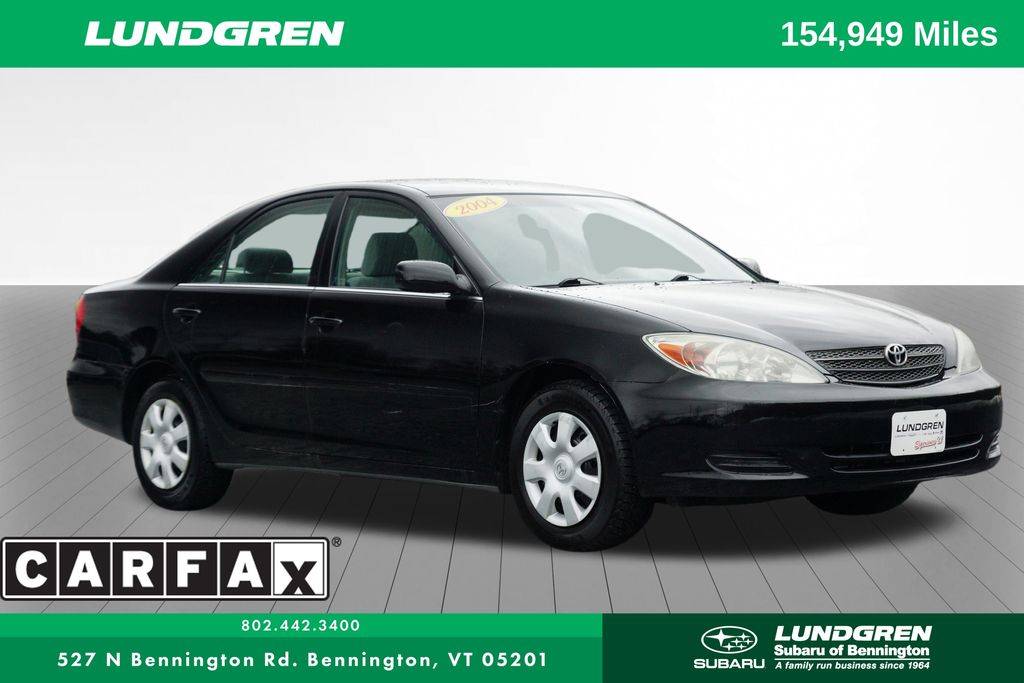 2004 Toyota Camry LE — Sedan — 154,949 mi — Bennington, VT