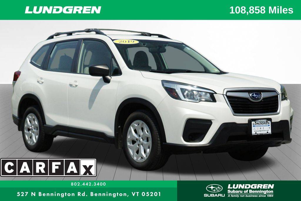 2019 Subaru Forester 2.5i — SUV — 108,826 mi — Bennington, VT