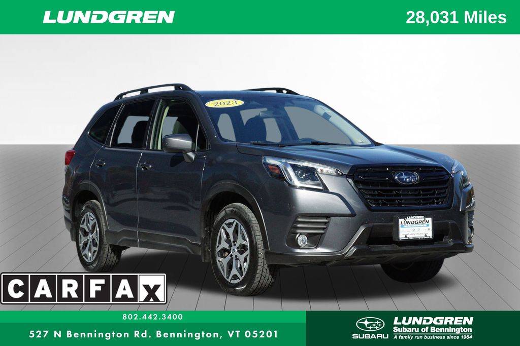 2023 Subaru Forester Premium — SUV — 27,742 mi — Bennington, VT