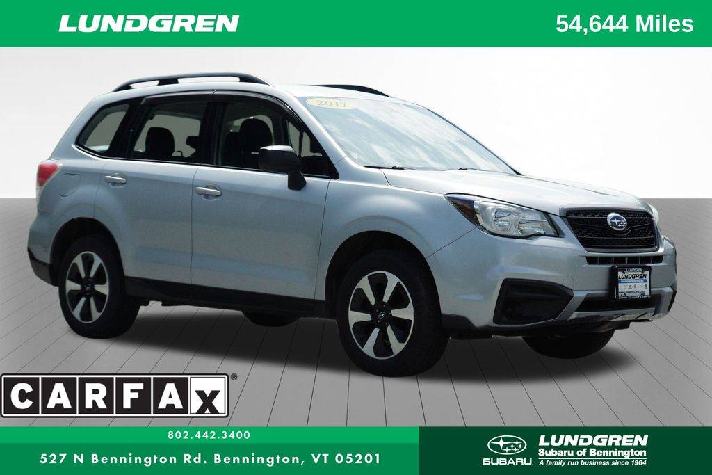 2017 Subaru Forester 2.5i — SUV — 54,644 mi — Bennington, VT