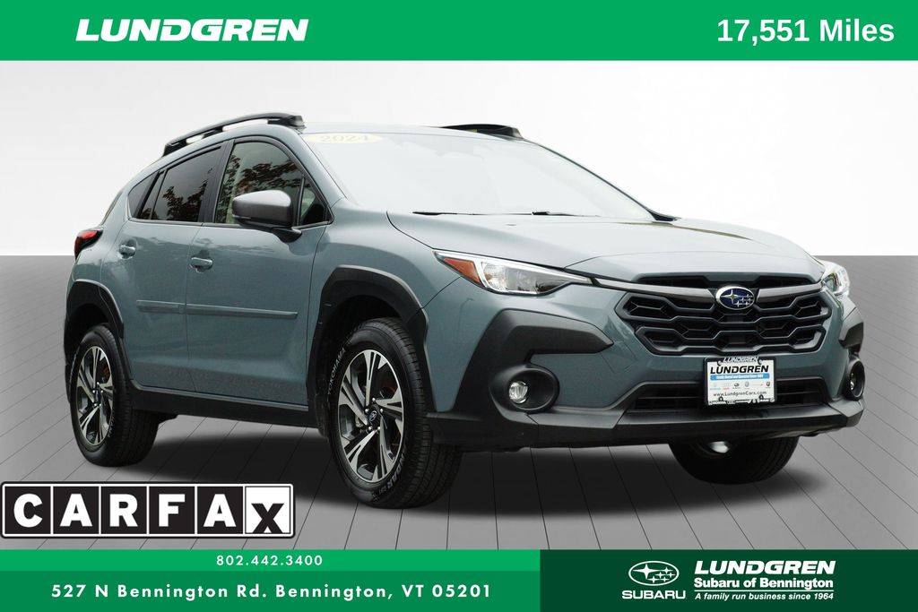 2024 Subaru Crosstrek Premium — SUV — 17,551 mi — Bennington, VT