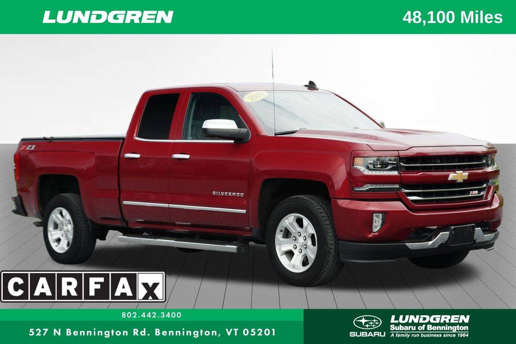 2018 Chevrolet Silverado 1500 LTZ — Pickup Truck — 48,100 mi — Bennington, VT