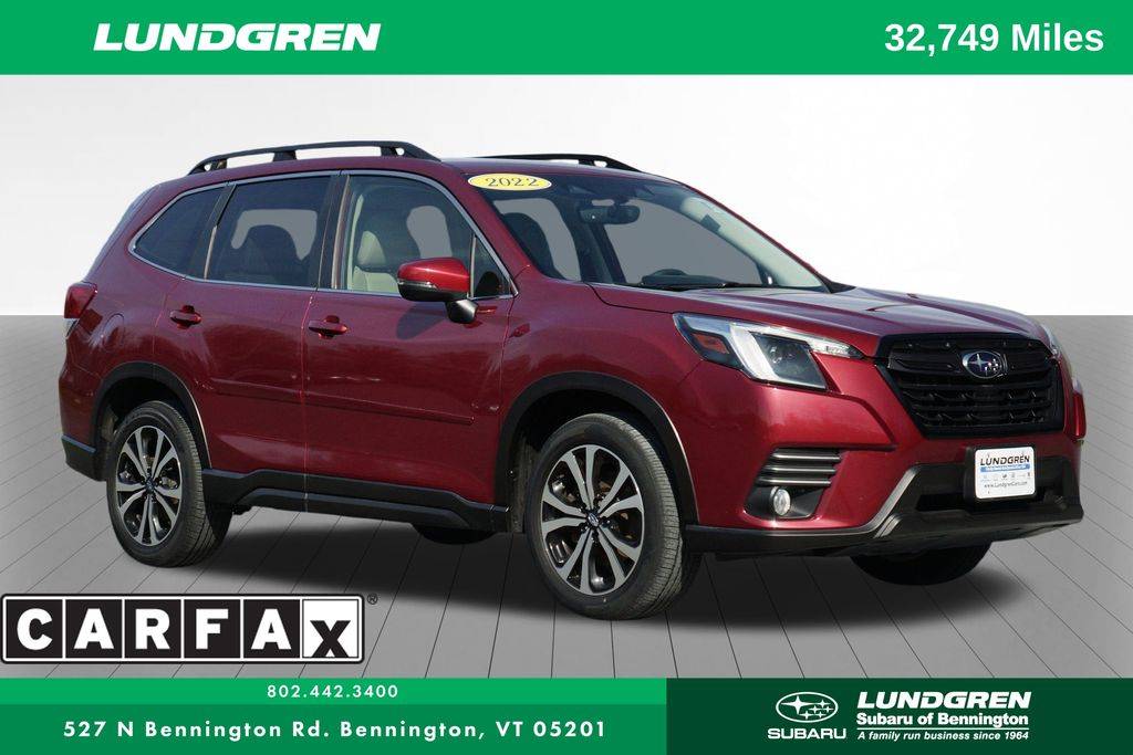 2022 Subaru Forester Limited — SUV — 32,700 mi — Bennington, VT