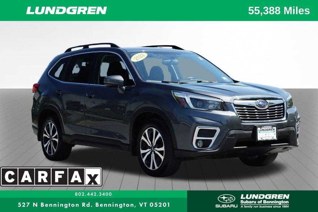 2021 Subaru Forester 2.5i Limited — SUV — 55,365 mi — Bennington, VT