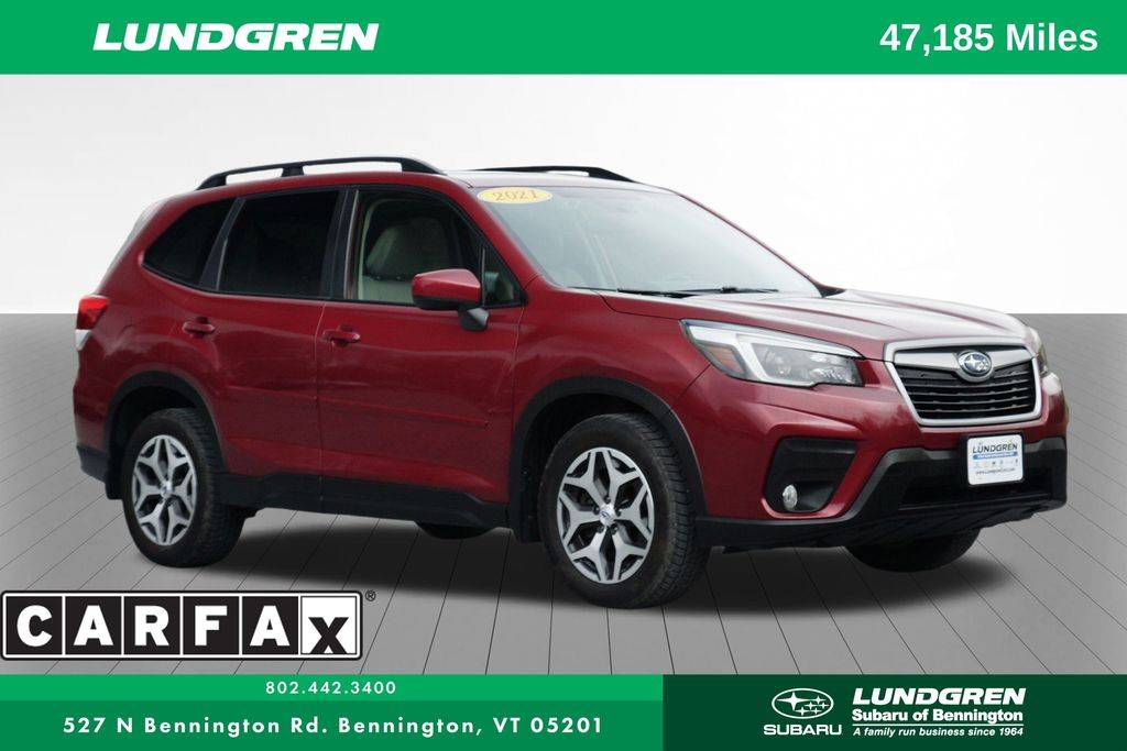 2021 Subaru Forester 2.5i Premium — SUV — 46,645 mi — Bennington, VT