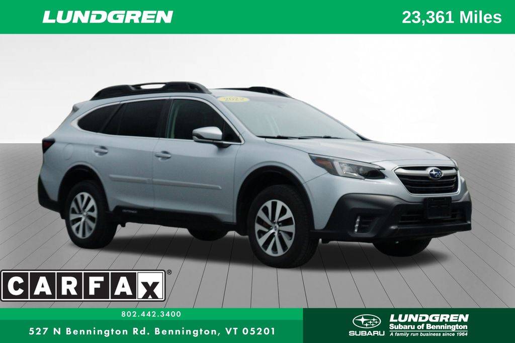 2022 Subaru Outback 2.5i Premium — SUV — 23,361 mi — Bennington, VT