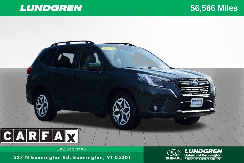 2022 Subaru Forester Premium — SUV — 56,566 mi — Bennington, VT