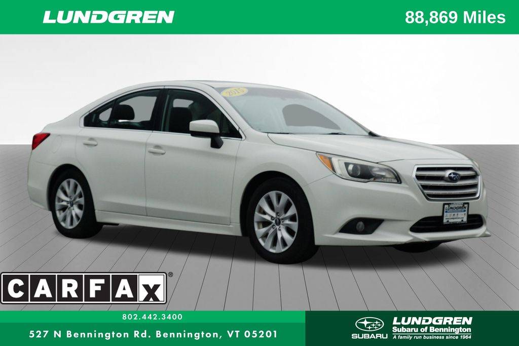 2015 Subaru Legacy 2.5i Premium — Sedan — 88,869 mi — Bennington, VT