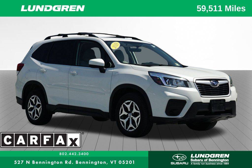 2019 Subaru Forester 2.5i Premium — SUV — 59,511 mi — Bennington, VT