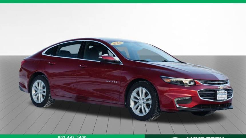 2016 Chevrolet Malibu LT — Sedan — 97,721 mi — Bennington, VT