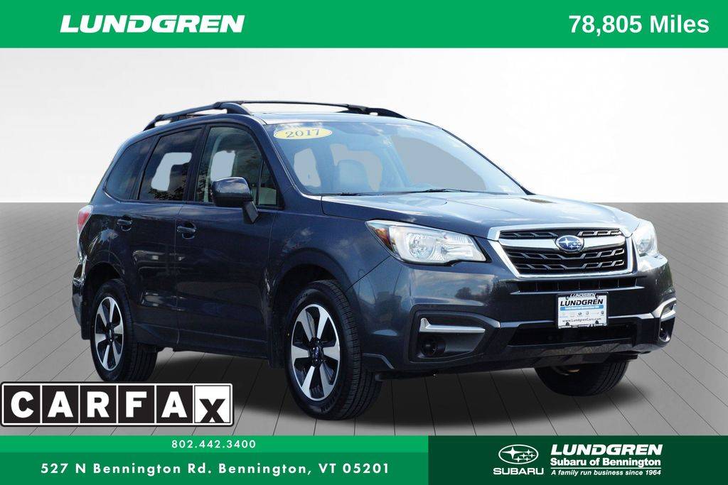 2017 Subaru Forester 2.5i Premium — SUV — 78,805 mi — Bennington, VT