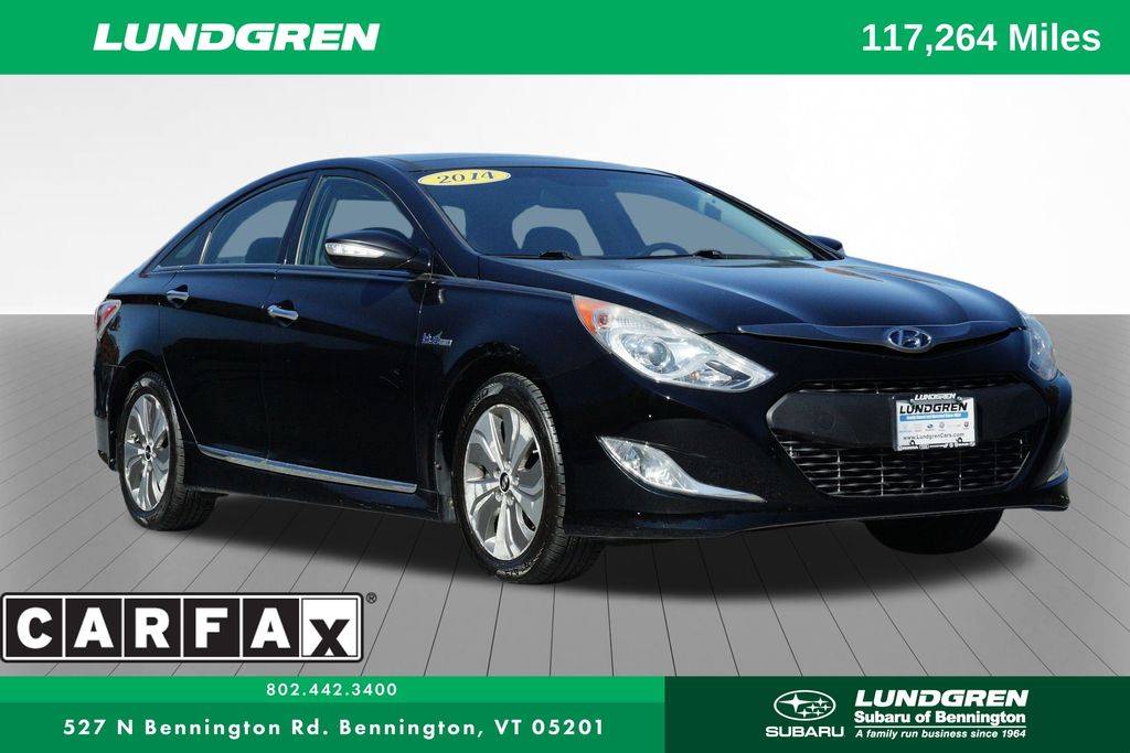 2014 Hyundai Sonata Hybrid Limited — Sedan — 117,264 mi — Bennington, VT