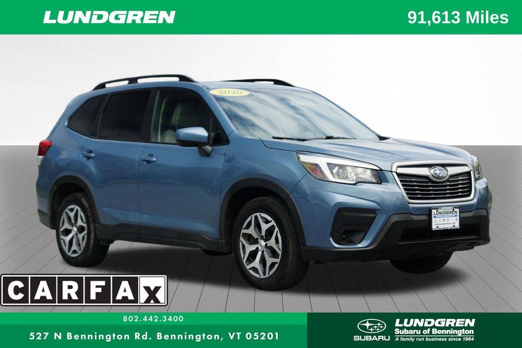 2020 Subaru Forester 2.5i Premium — SUV — 90,612 mi — Bennington, VT