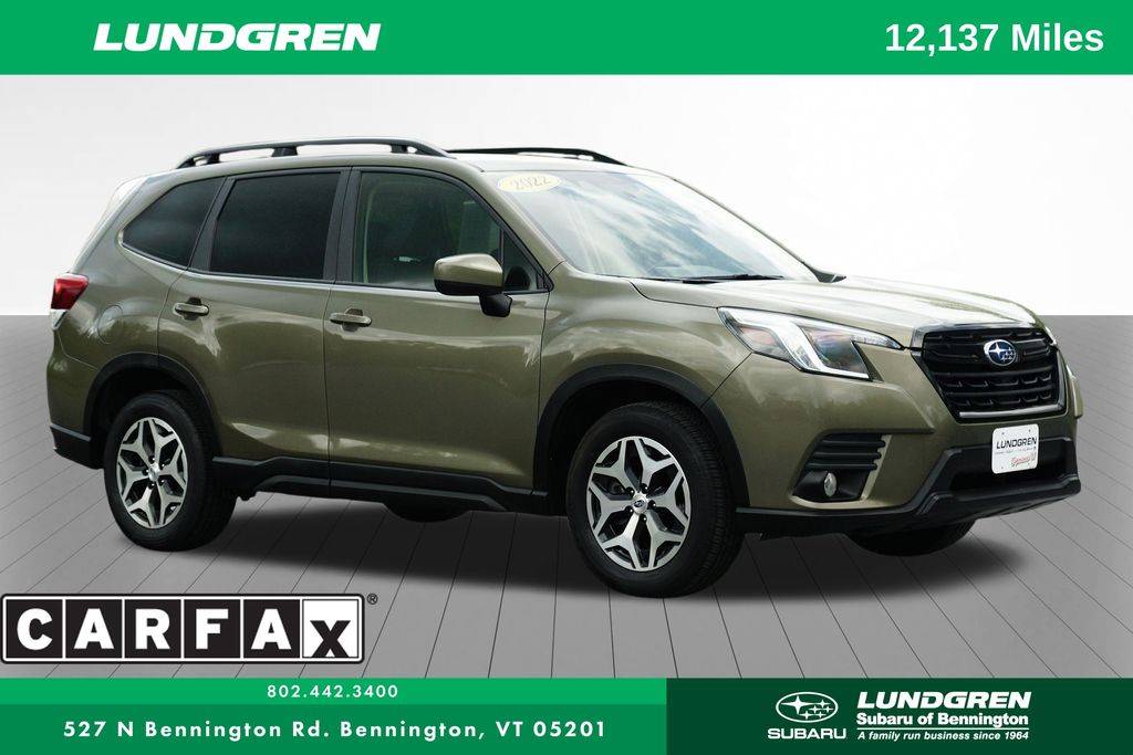 2022 Subaru Forester Premium — SUV — 11,792 mi — Bennington, VT