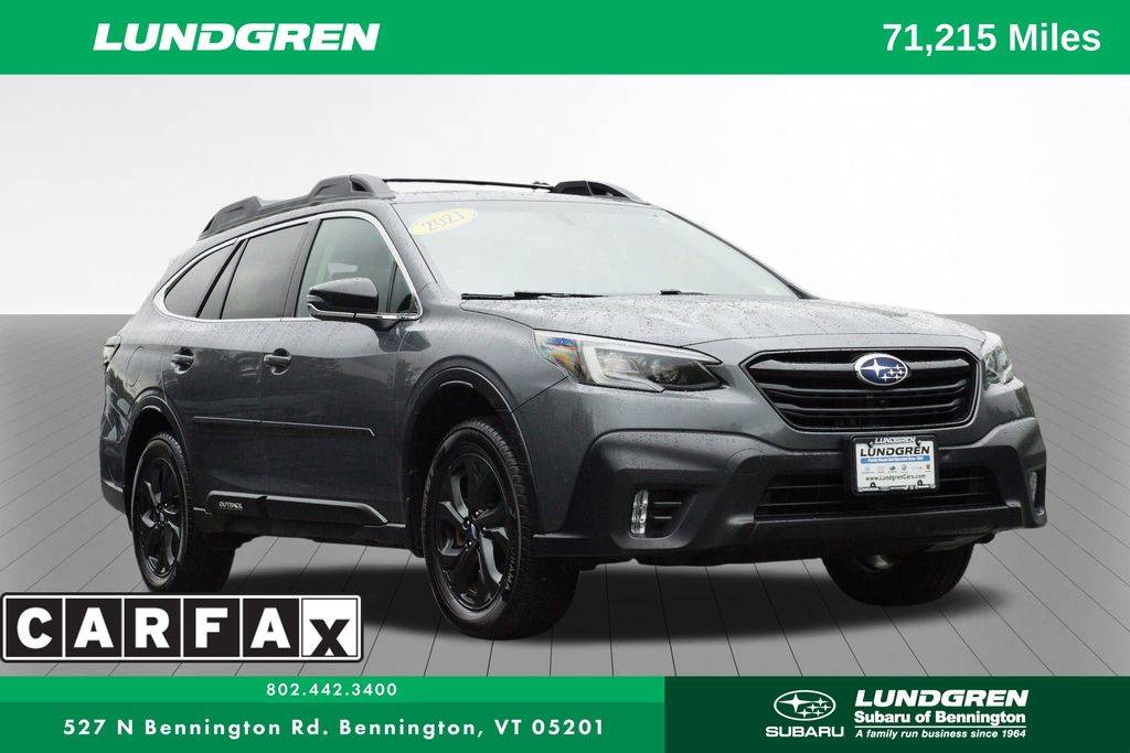 2021 Subaru Outback 2.4T Onyx Edition XT — SUV — 71,215 mi — Bennington, VT