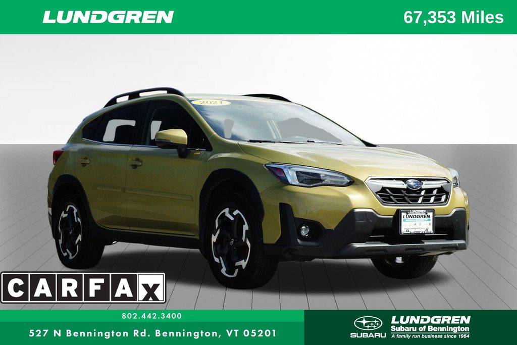 2021 Subaru Crosstrek Limited — SUV — 67,353 mi — Bennington, VT