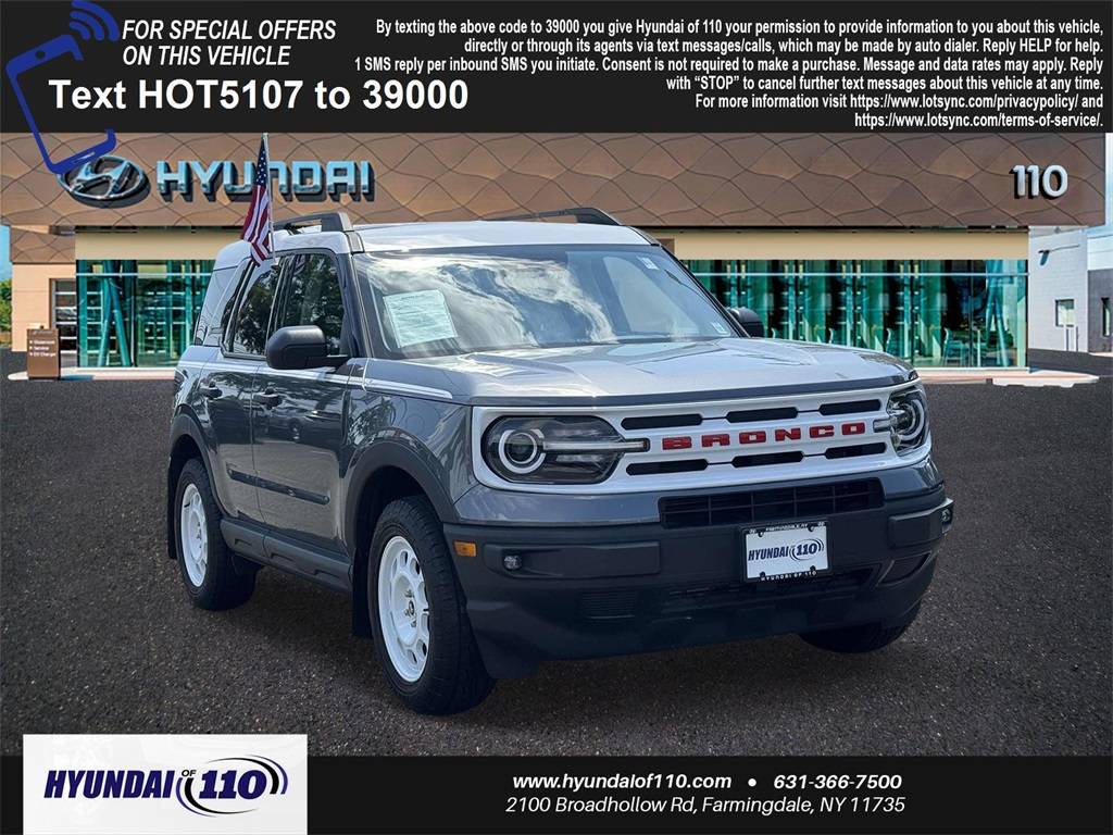 2023 Ford Bronco Sport Heritage — SUV — 24,294 mi — Farmingdale, NY