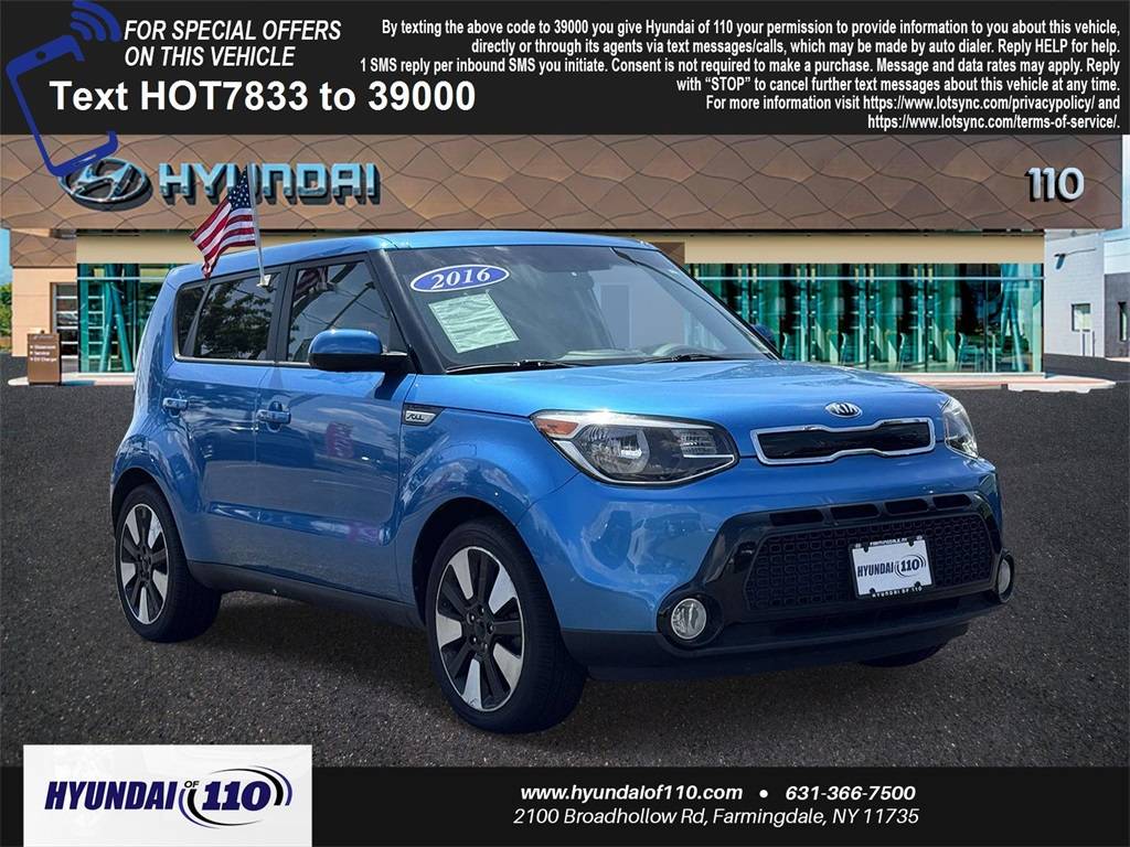 2016 Kia Soul + — Hatchback — 103,810 mi — Farmingdale, NY
