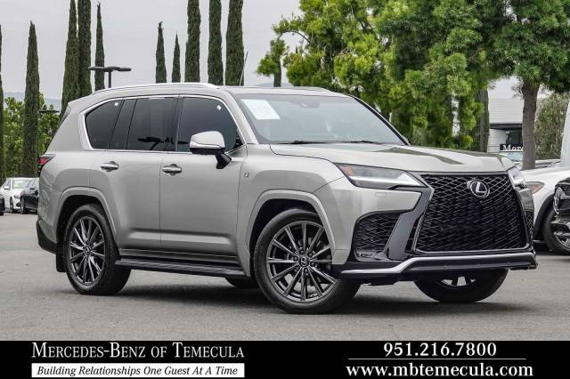 2023 Lexus LX LX 600 F SPORT — SUV — 13,319 mi — Temecula, CA