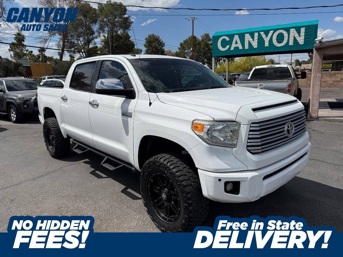2014 Toyota Tundra Platinum — Pickup Truck — 121,232 mi — Tucson, AZ