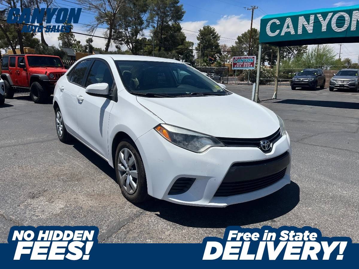 2015 Toyota Corolla LE — Sedan — 113,809 mi — Tucson, AZ