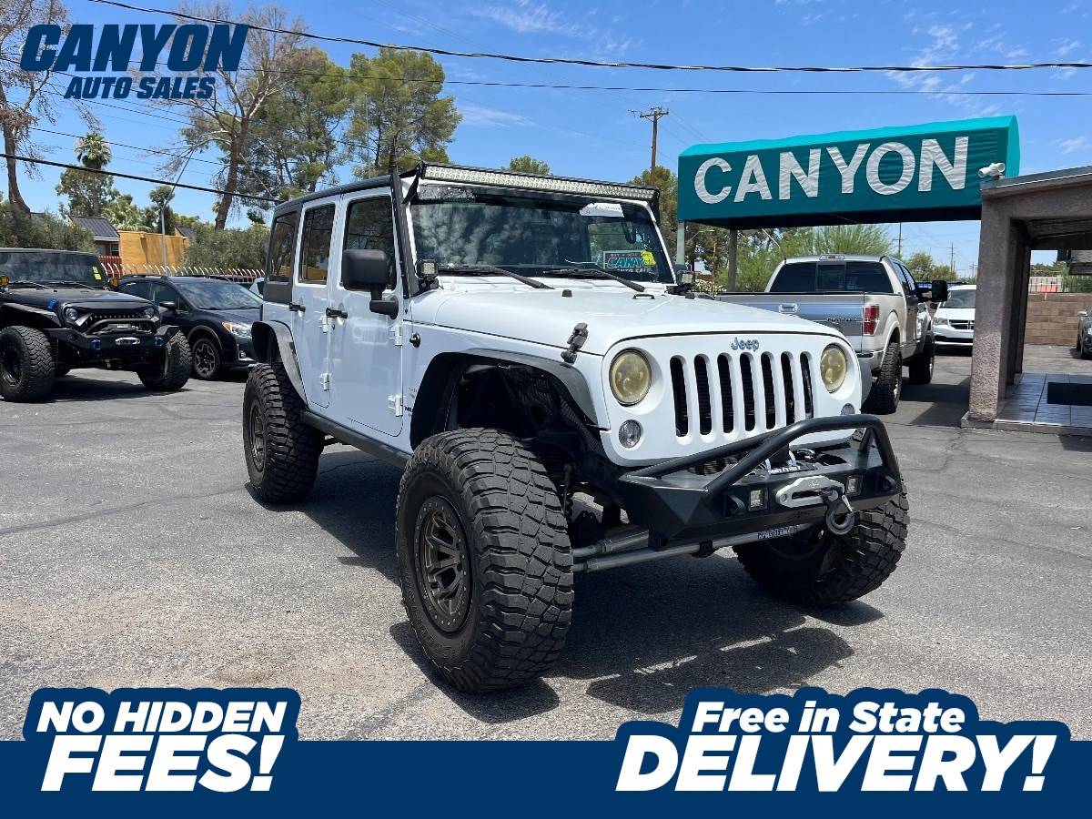 2015 Jeep Wrangler Sahara — SUV — 87,502 mi — Tucson, AZ