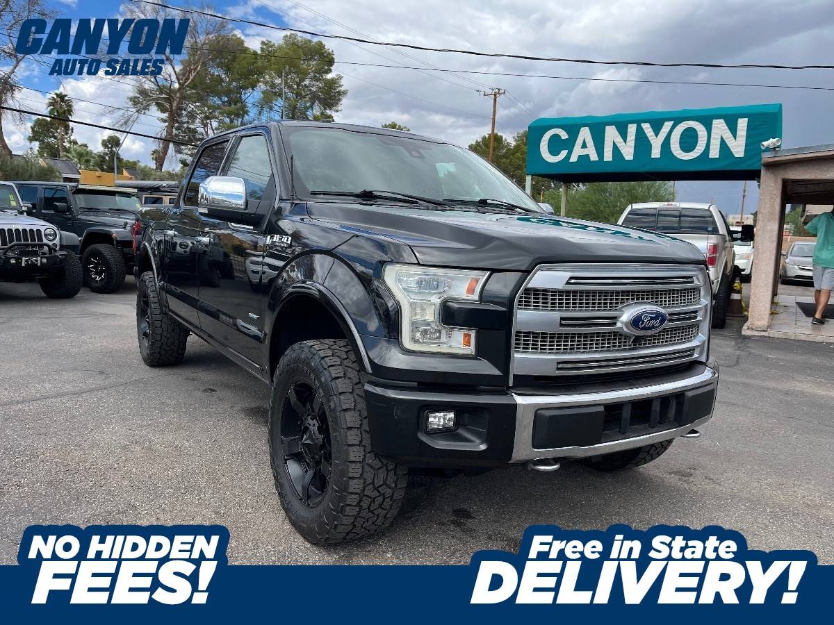 2015 Ford F-150 Platinum — Pickup Truck — 109,815 mi — Tucson, AZ