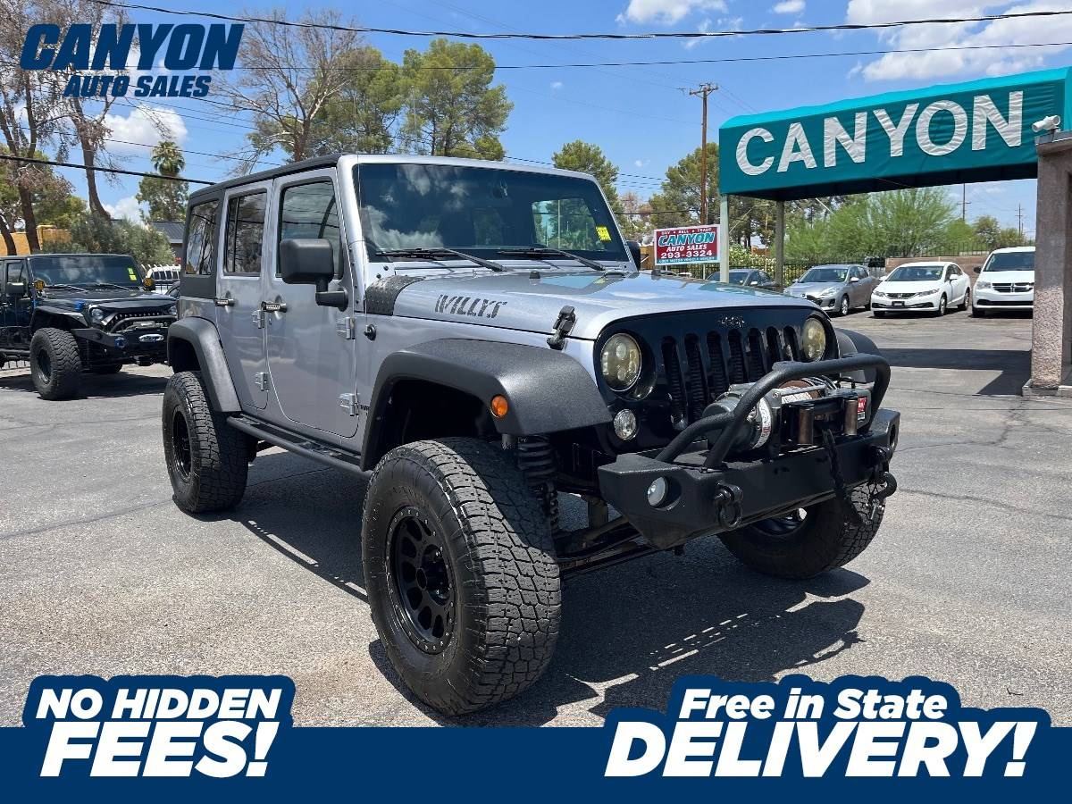 2016 Jeep Wrangler Willys Wheeler — SUV — 52,948 mi — Tucson, AZ