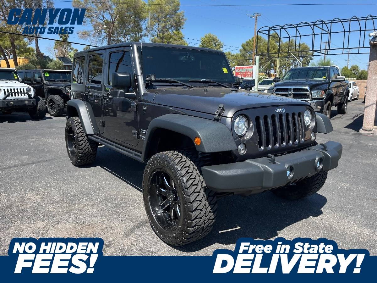 2017 Jeep Wrangler Sport — SUV — 67,531 mi — Tucson, AZ