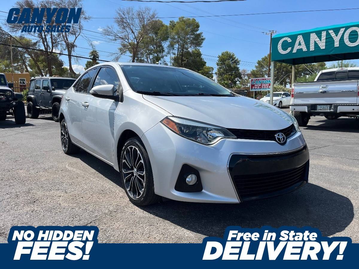 2014 Toyota Corolla S Premium — Sedan — 126,315 mi — Tucson, AZ
