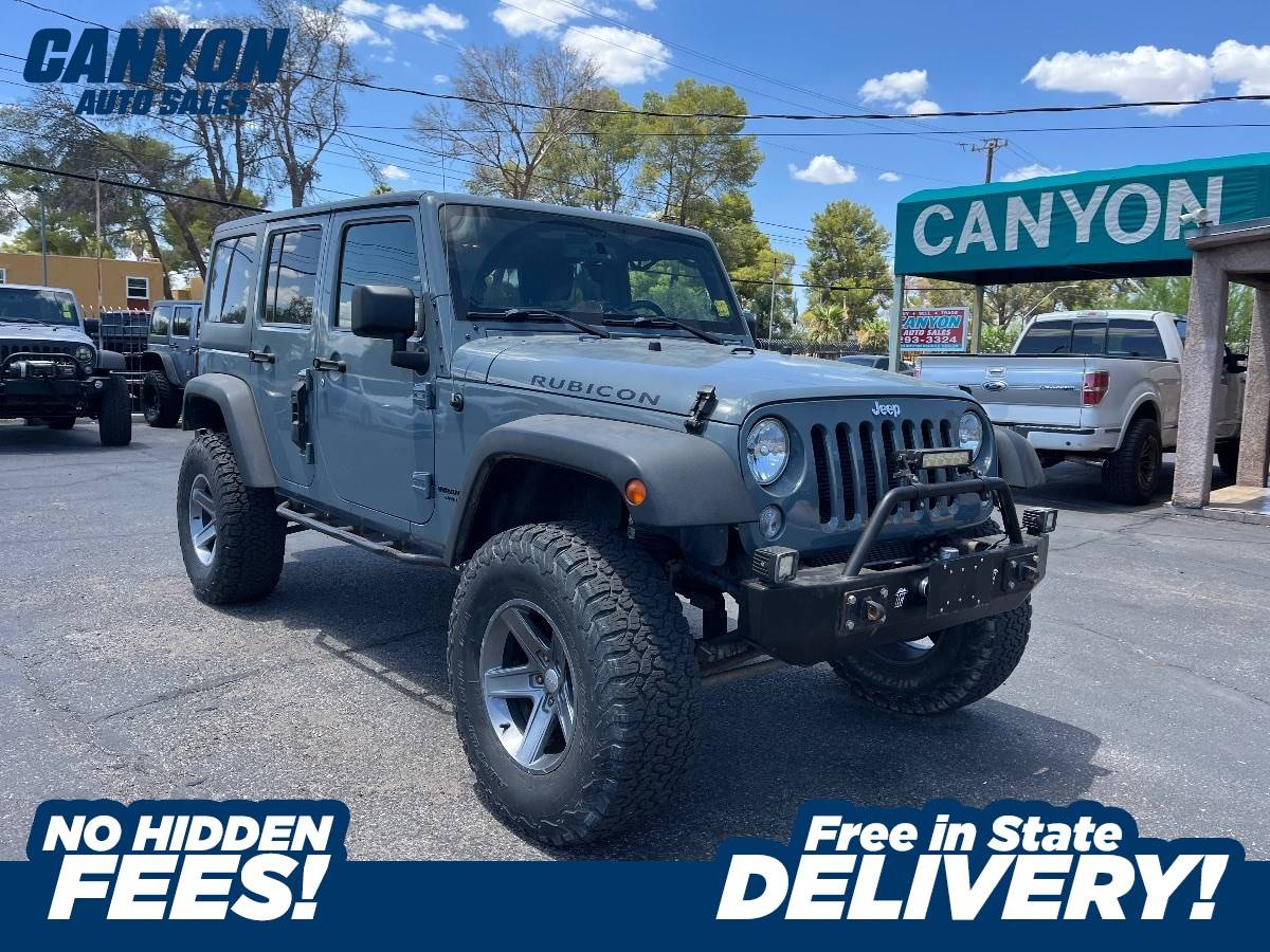 2015 Jeep Wrangler Rubicon — SUV — 134,689 mi — Tucson, AZ