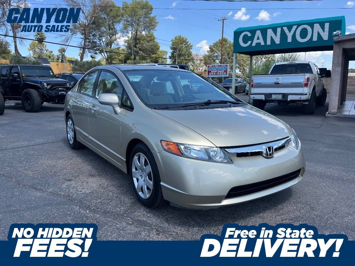 2008 Honda Civic LX — Sedan — 58,114 mi — Tucson, AZ