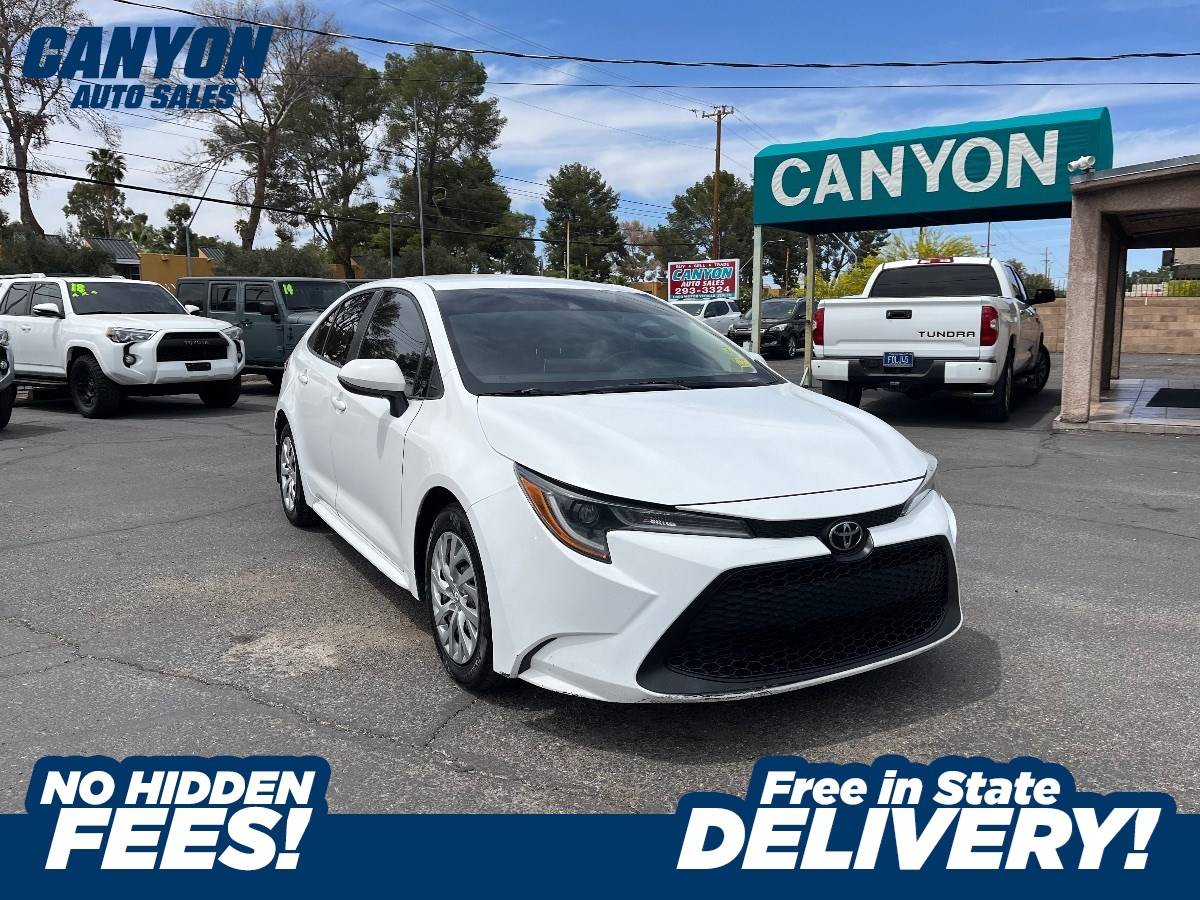 2020 Toyota Corolla LE — Sedan — 126,985 mi — Tucson, AZ