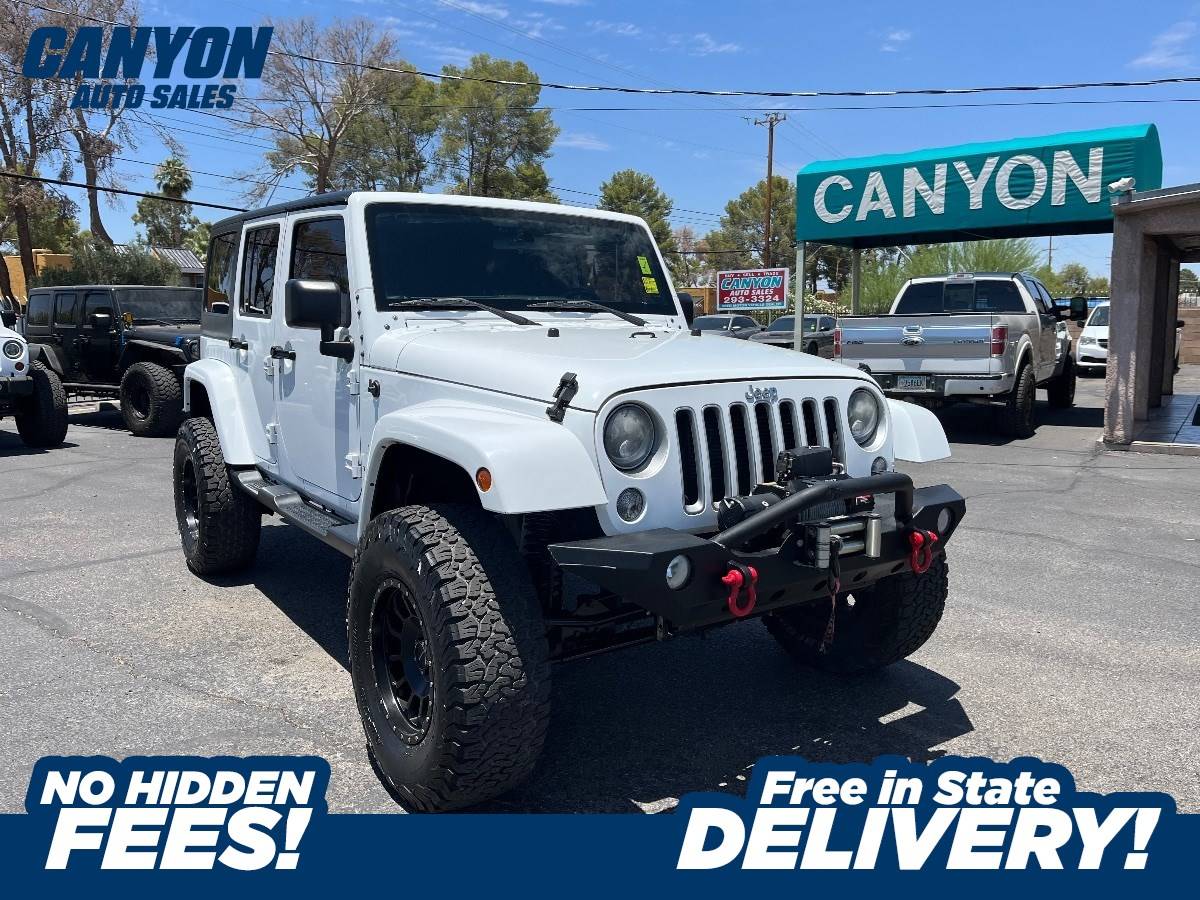 2016 Jeep Wrangler Sahara — SUV — 101,379 mi — Tucson, AZ