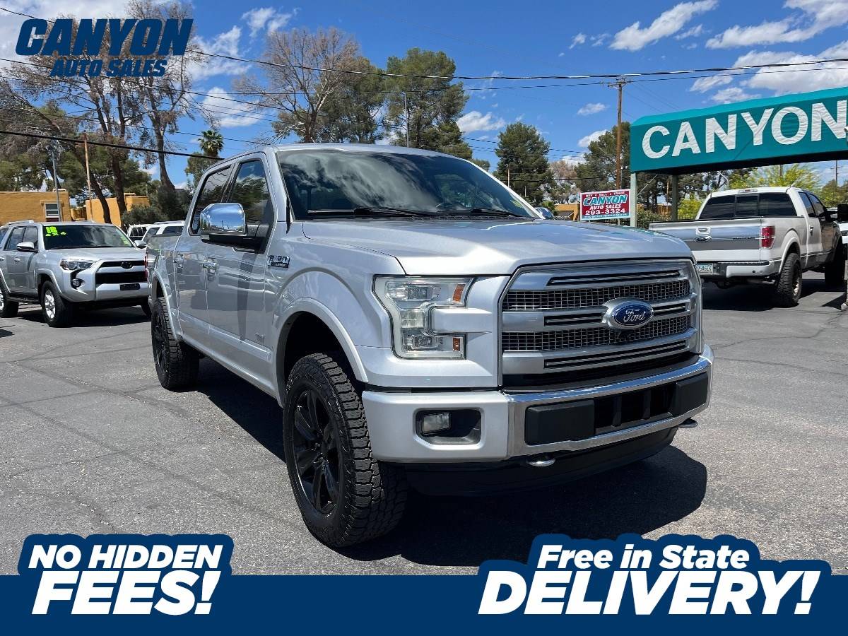 2015 Ford F-150 Platinum — Pickup Truck — 88,137 mi — Tucson, AZ